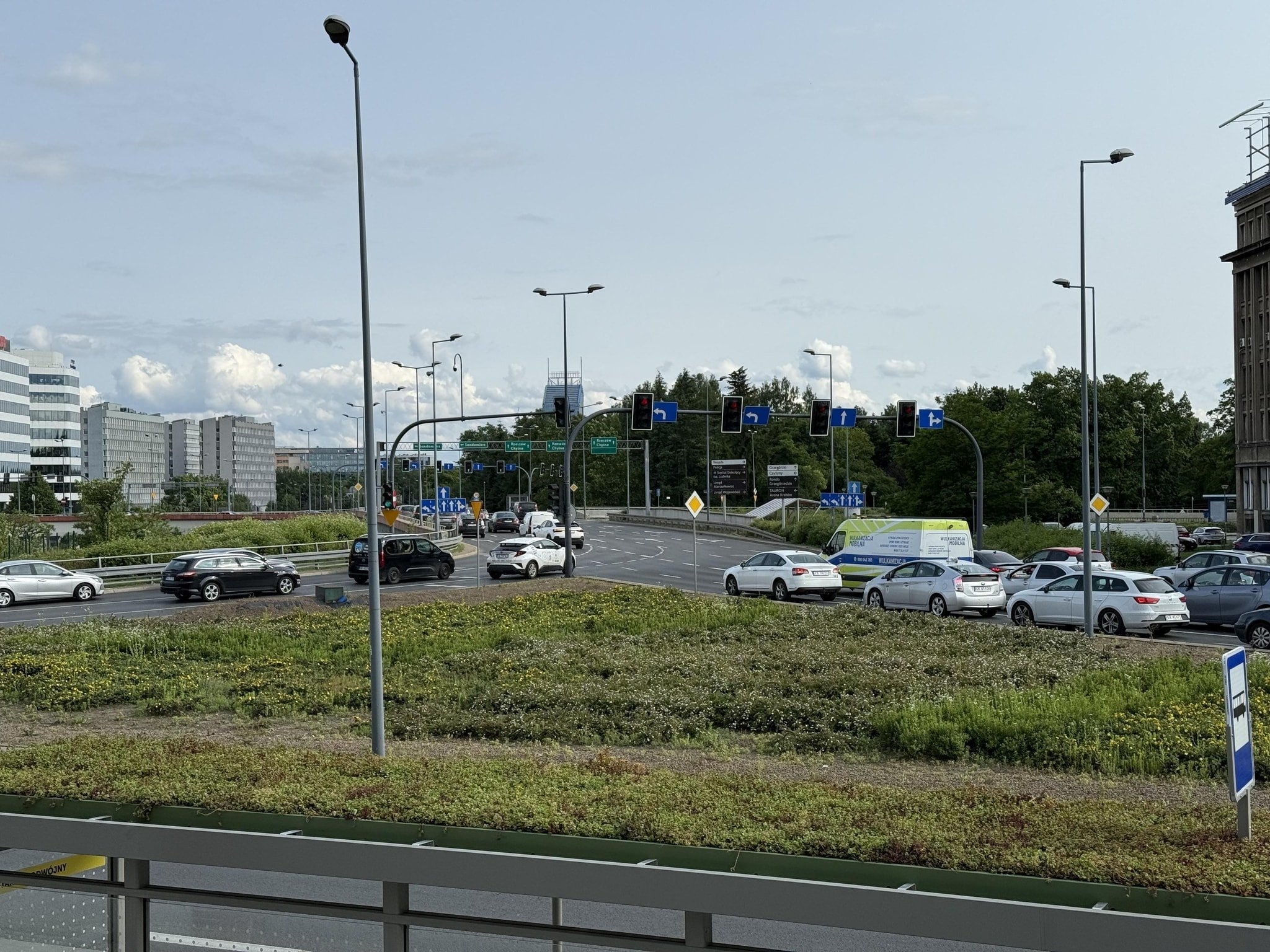 Nocne prace drogowe między Rondem Mogilskim a Placem Centralnym